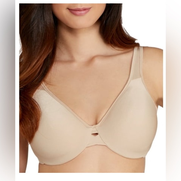Lilyette By Bali Other - Lilyette By Bali Minimizer Elegant Beige Underwire Bra 34C